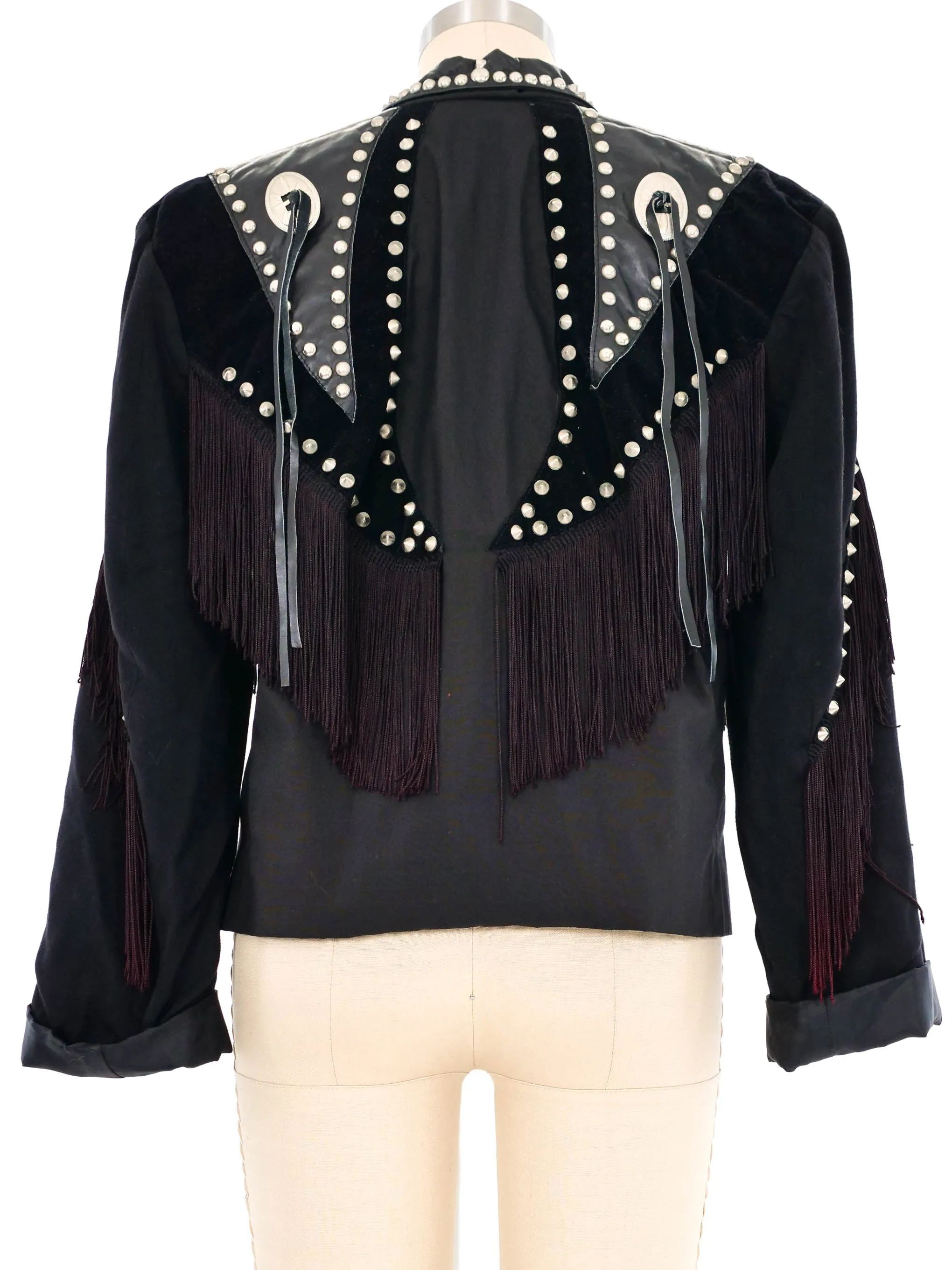 1980s Louis Wells Western Cropped Blazer