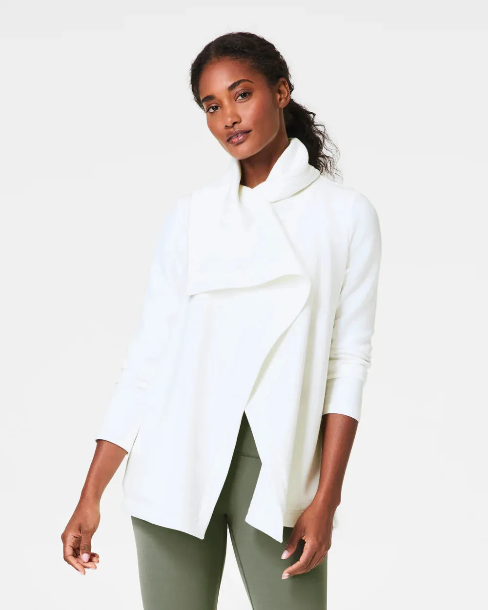 Air Essentials Open Wrap Cardigan