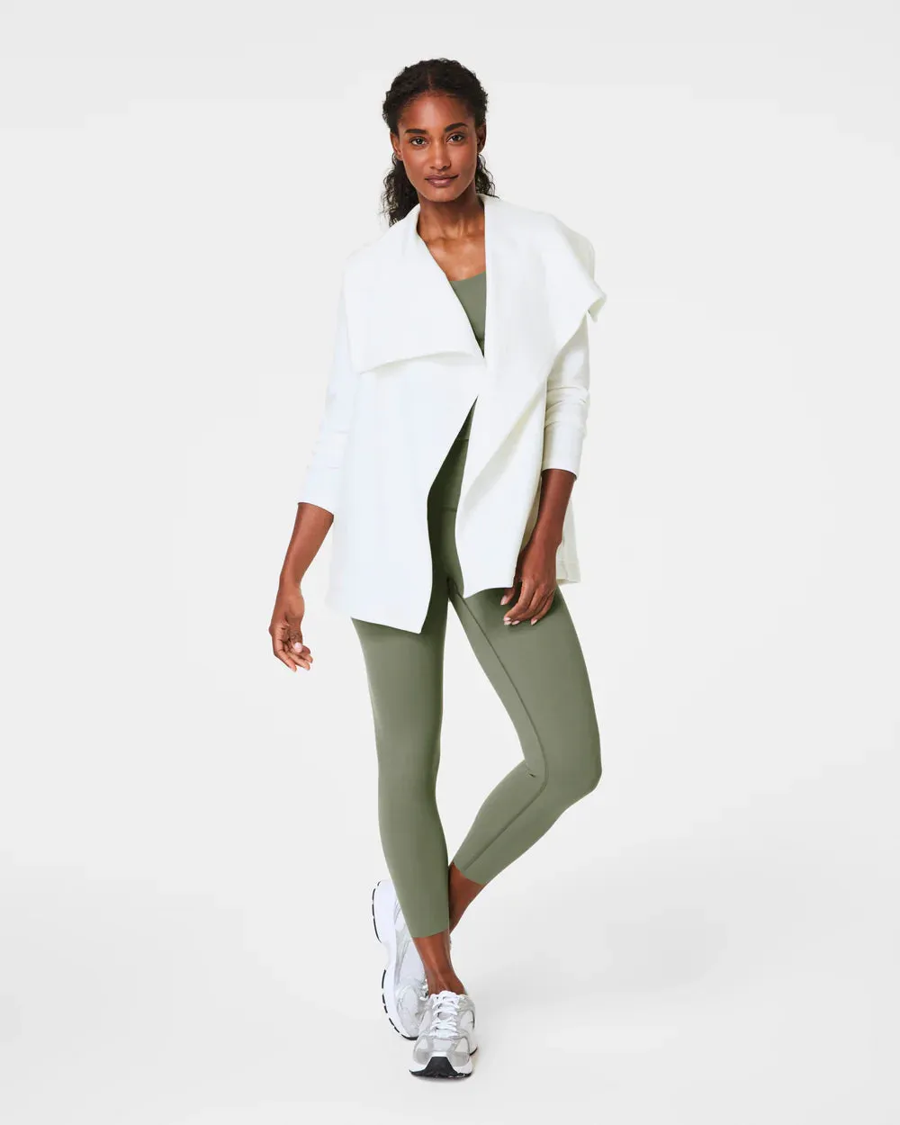 Air Essentials Open Wrap Cardigan