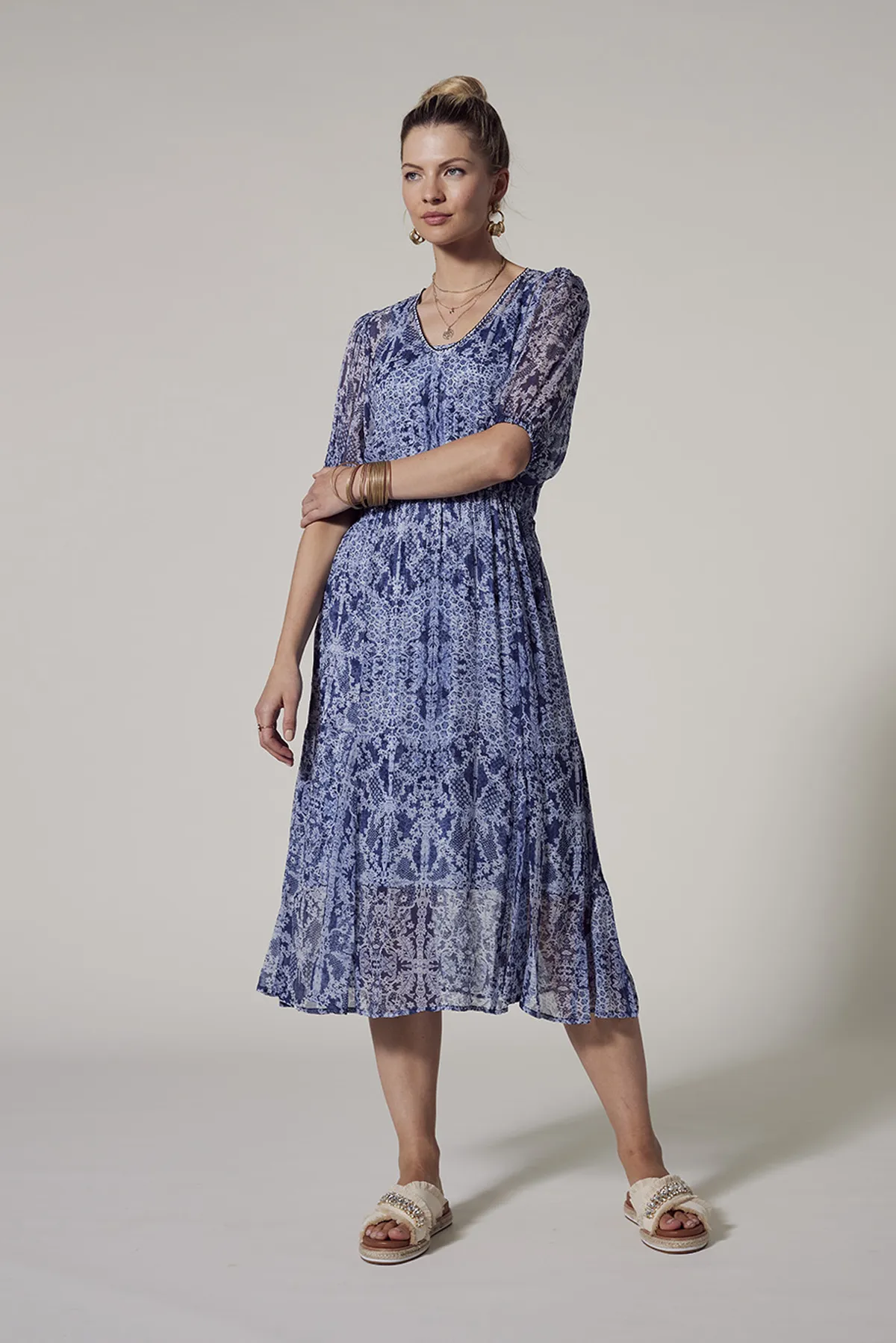 AREZZO MIDI DRESS