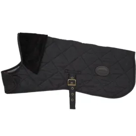 Barbour Small Quilted Dog Coat In Navy