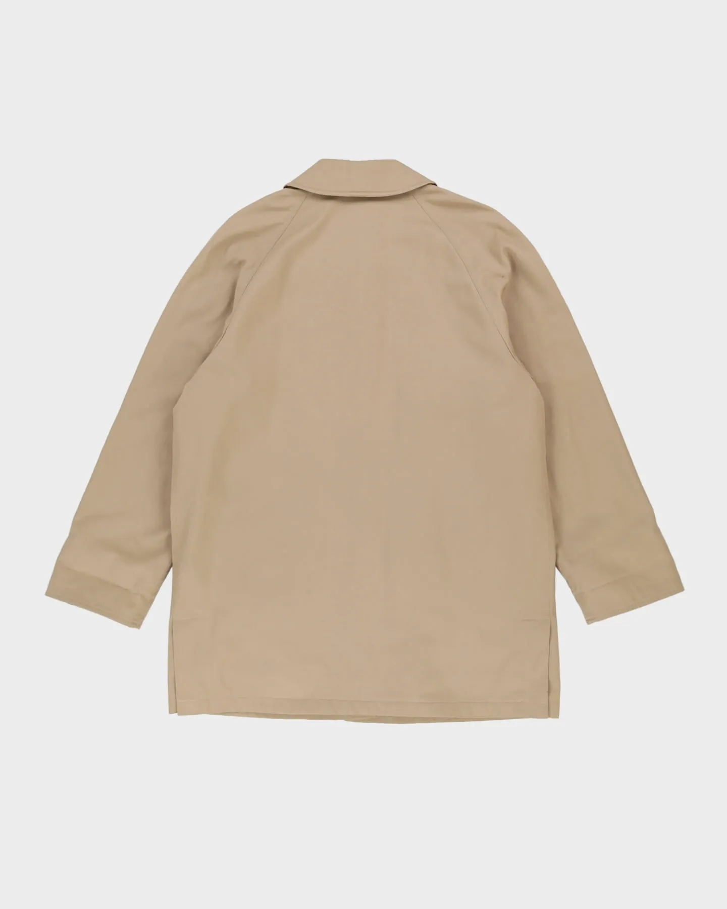 Burberrys' Beige Raincoat Style Jacket - M