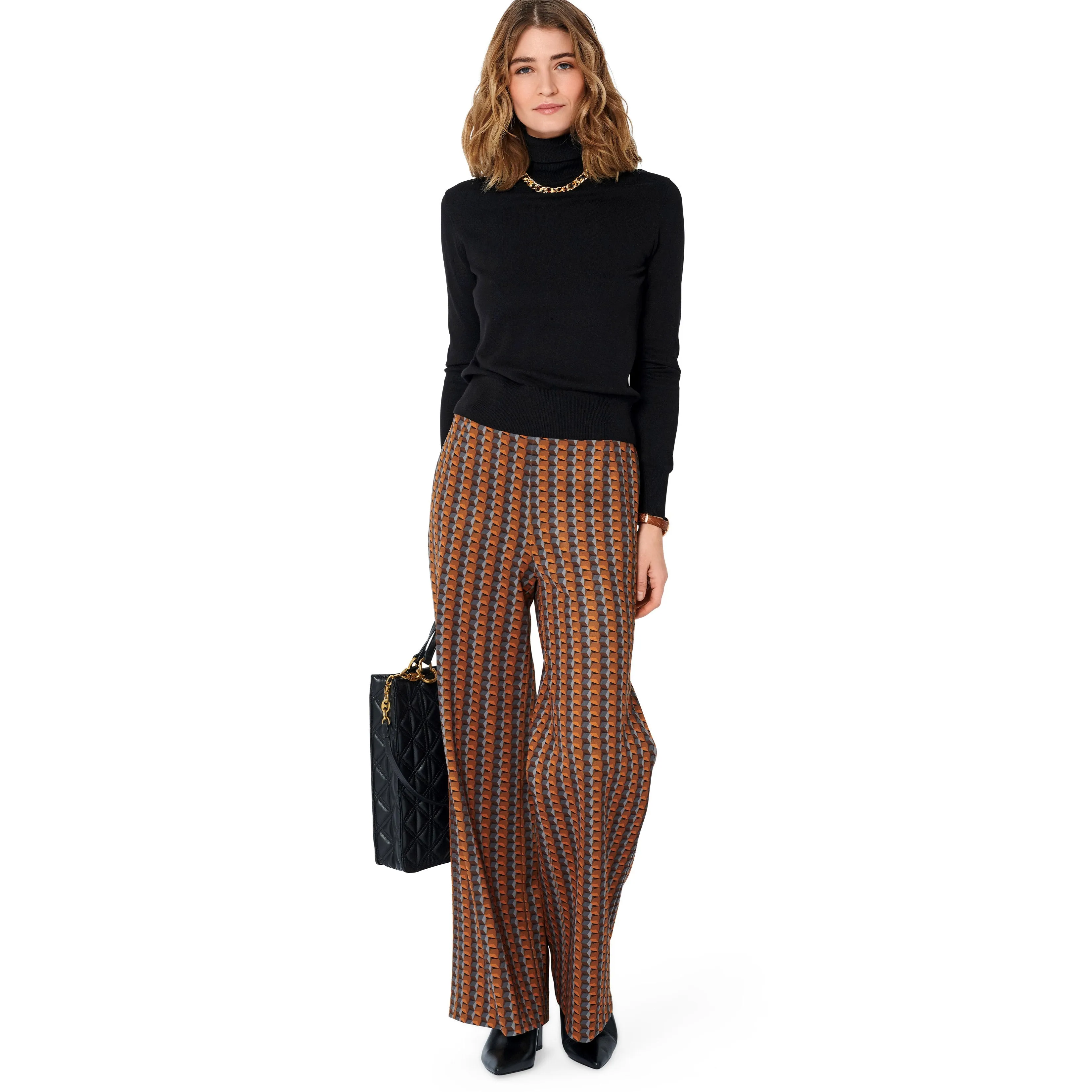 Burda Sewing Pattern 5969 Misses' Wide Leg Pants