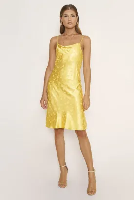 CANNES FLORAL SLIP DRESS