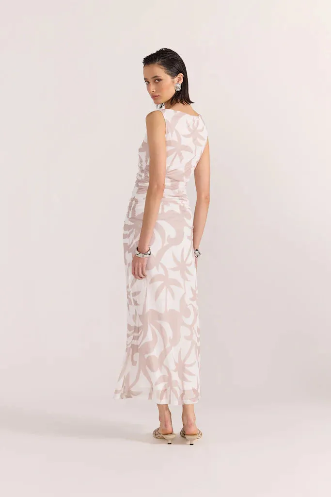 CELESTE MESH MAXI DRESS
