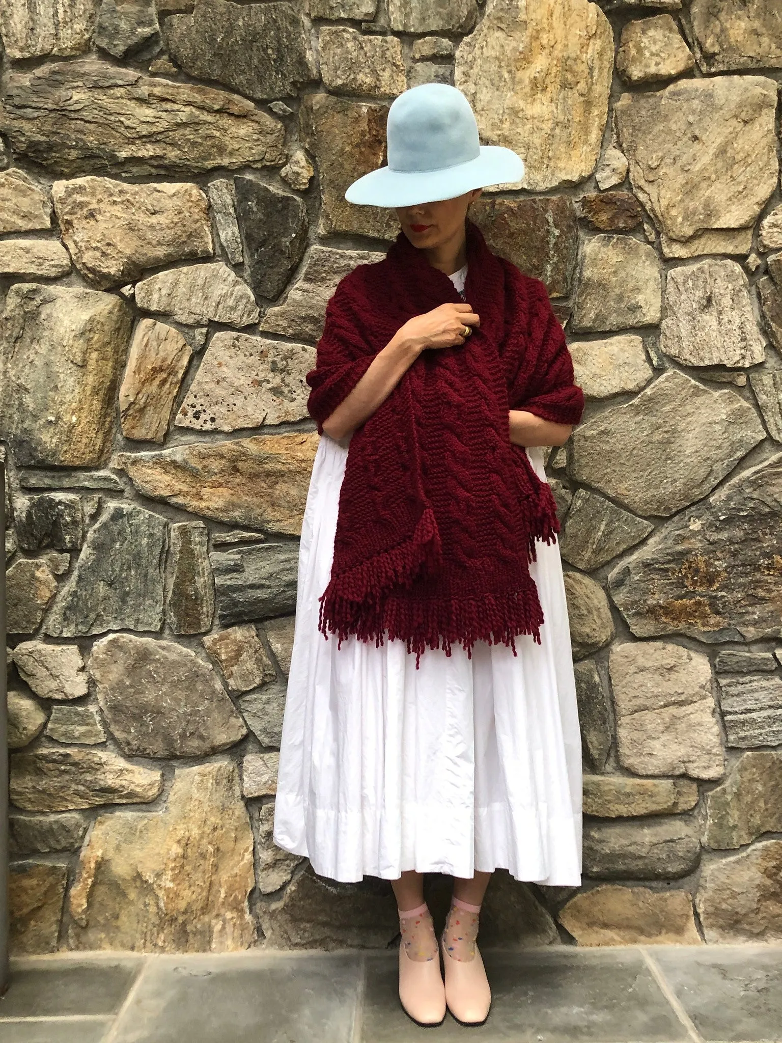 Classic Cable Wrap PATTERN- Dream