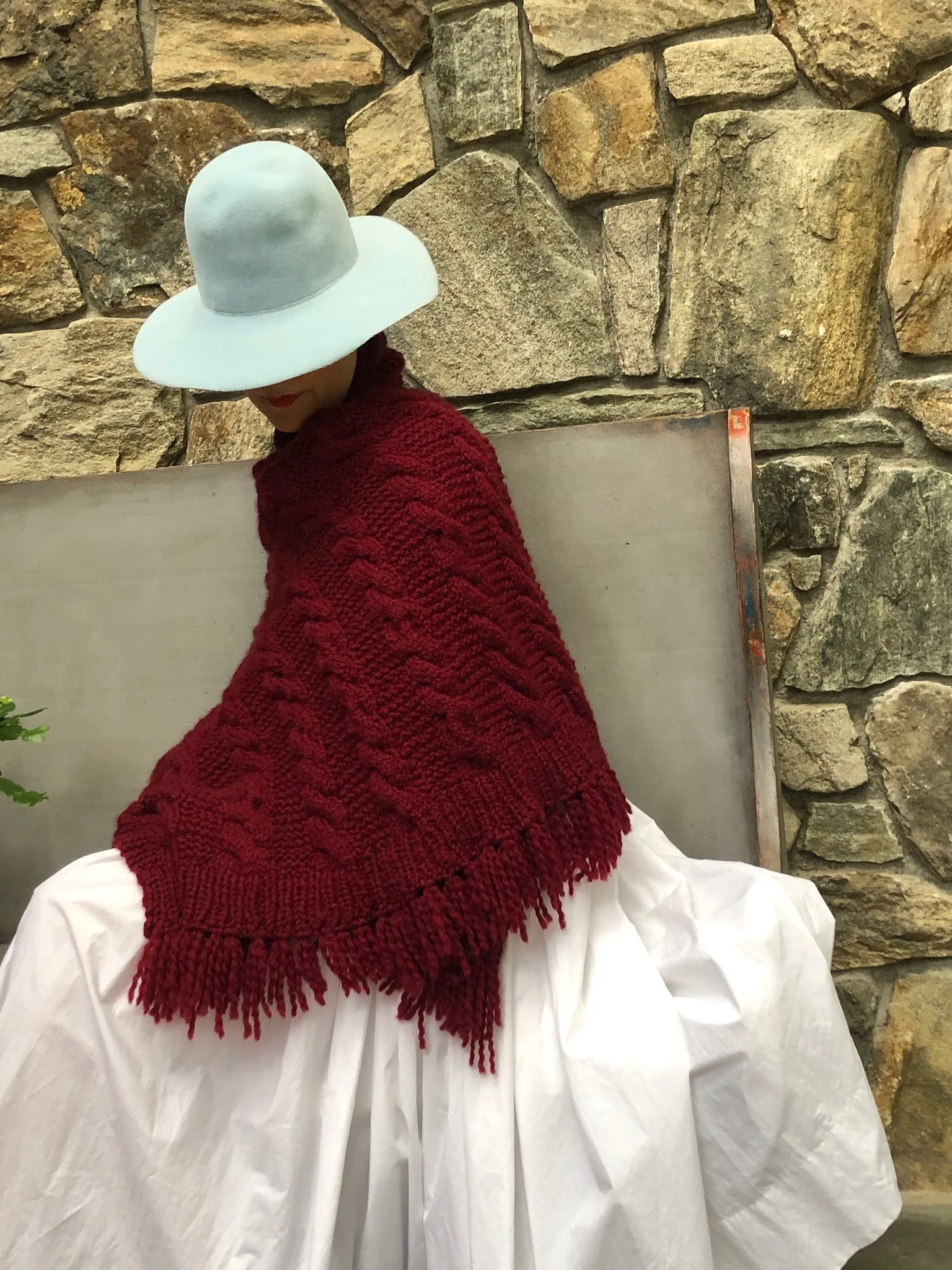 Classic Cable Wrap PATTERN- Dream