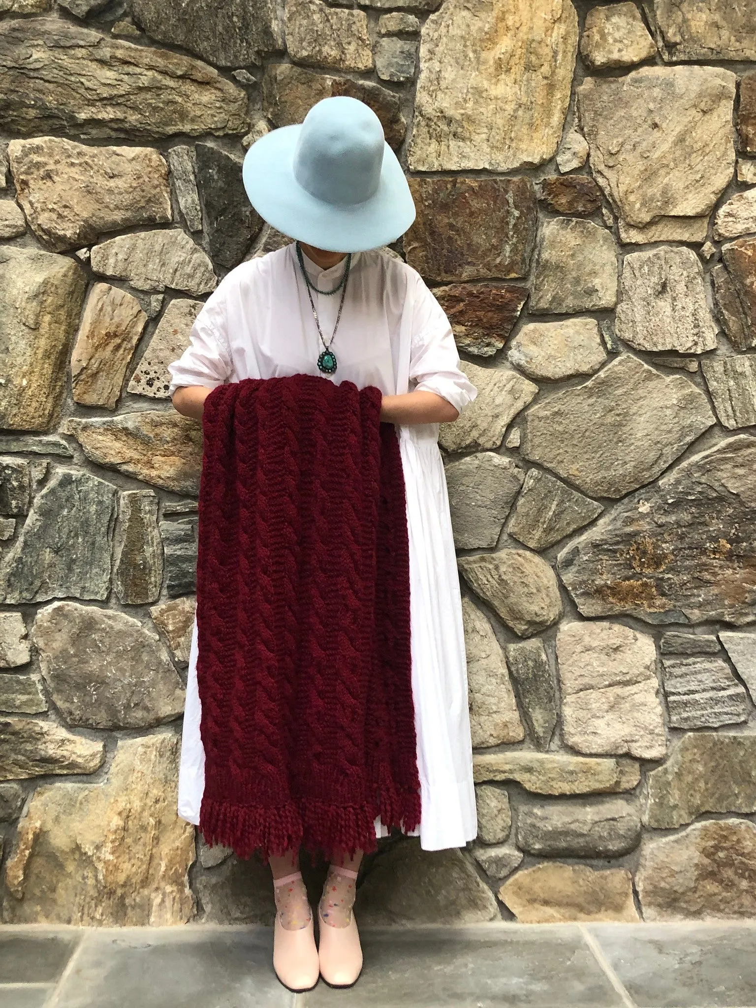 Classic Cable Wrap PATTERN- Dream
