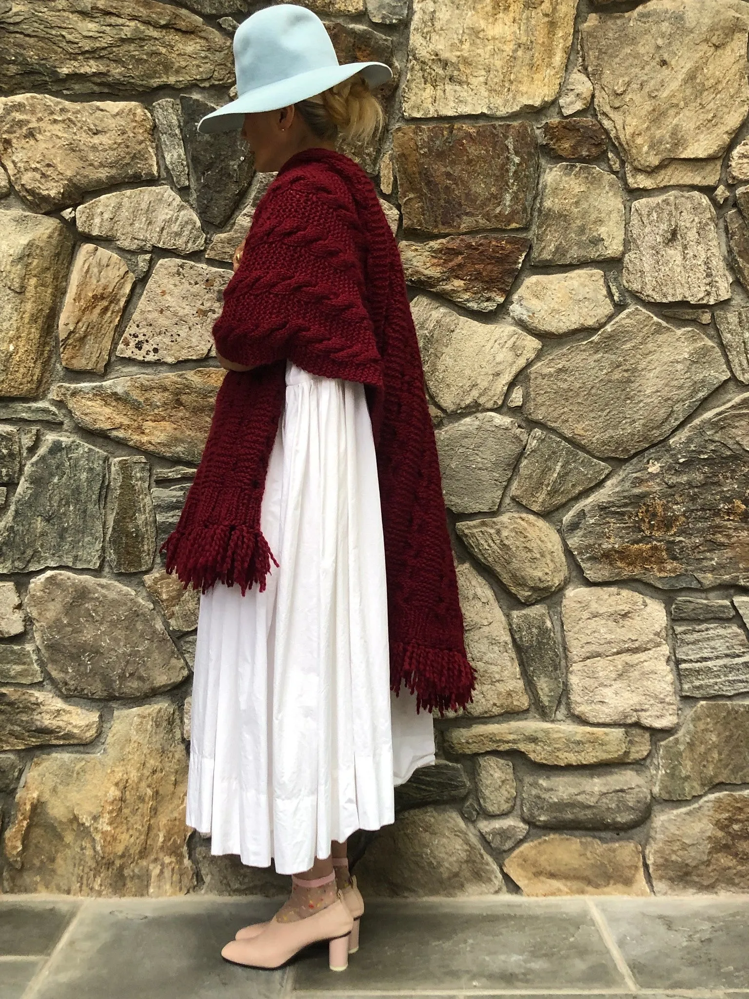Classic Cable Wrap PATTERN- Dream