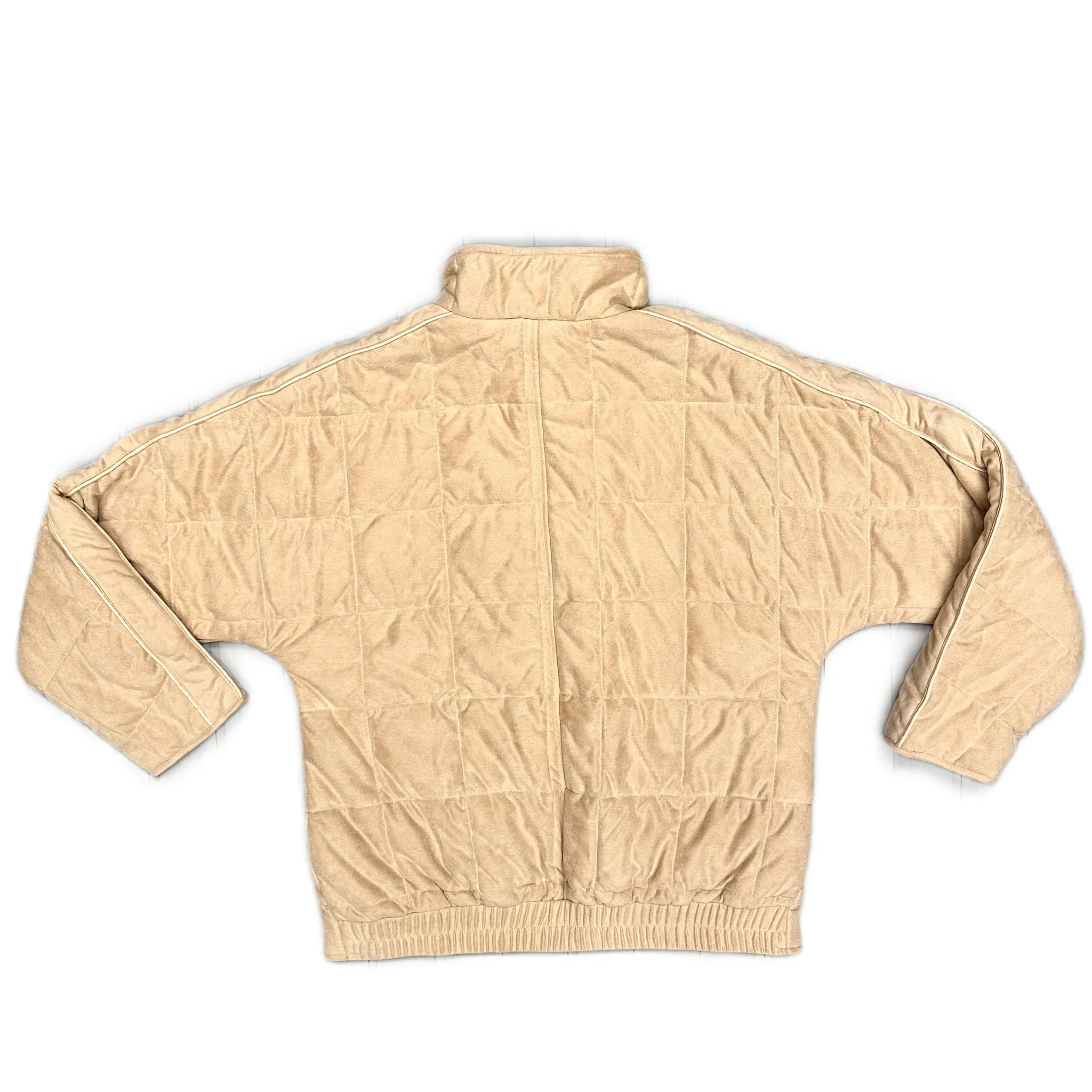 Coat Puffer & Quilted In Peach, Size: S
