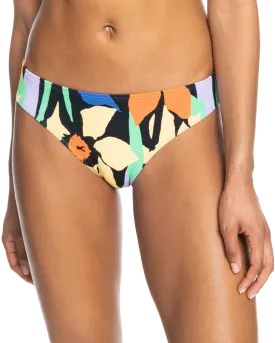 Color Jam Hipster Bikini Bottoms in Anthracite Flower Jammin