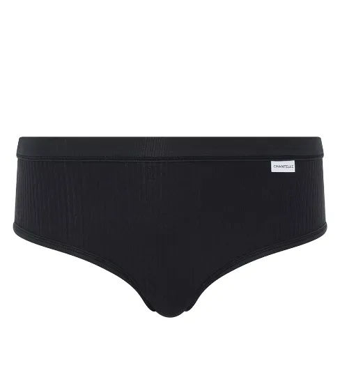 Cotton Comfort Hipster In Black - Chantelle