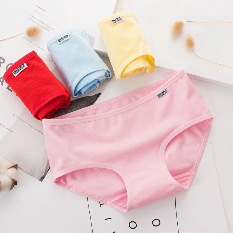 Cotton Hipster Panties for Women by Jetveli (Multi-color) (Pack of 4)