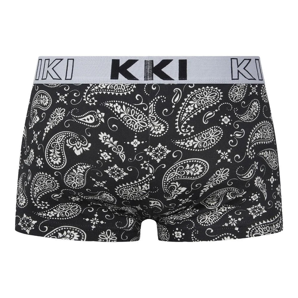 Cotton Printed Hipsters - Blue Rift