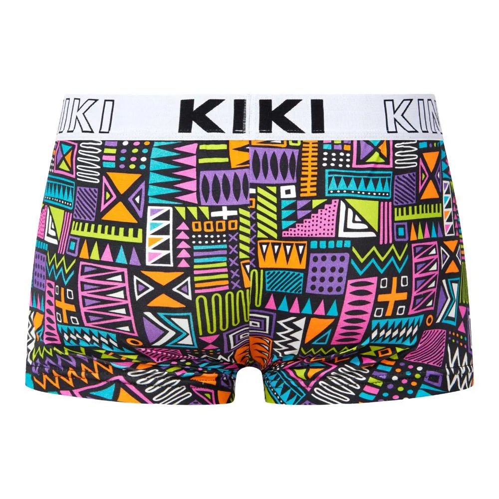 Cotton Printed Hipsters - Blue Rift