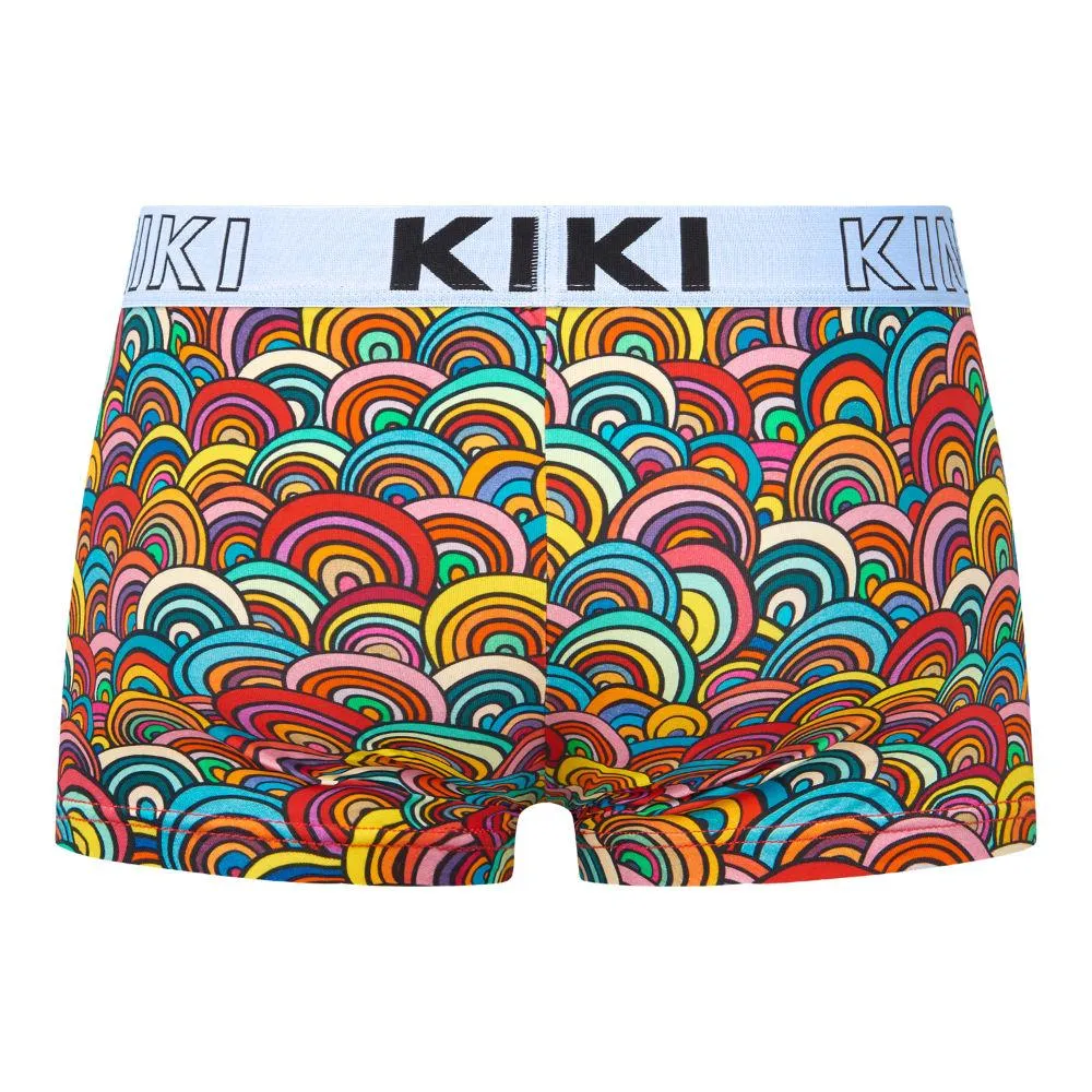 Cotton Printed Hipsters - Blue Rift