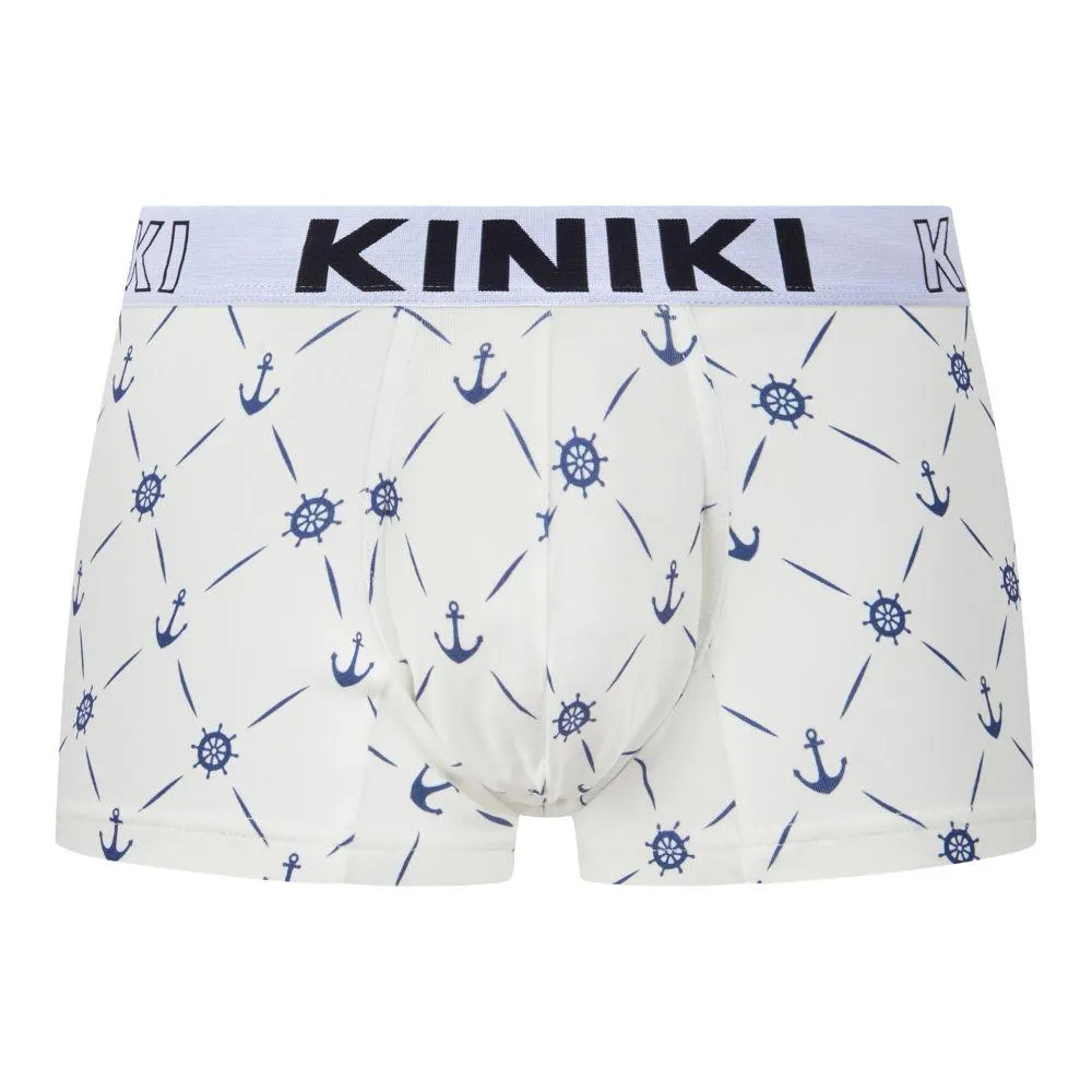 Cotton Printed Hipsters - Blue Rift