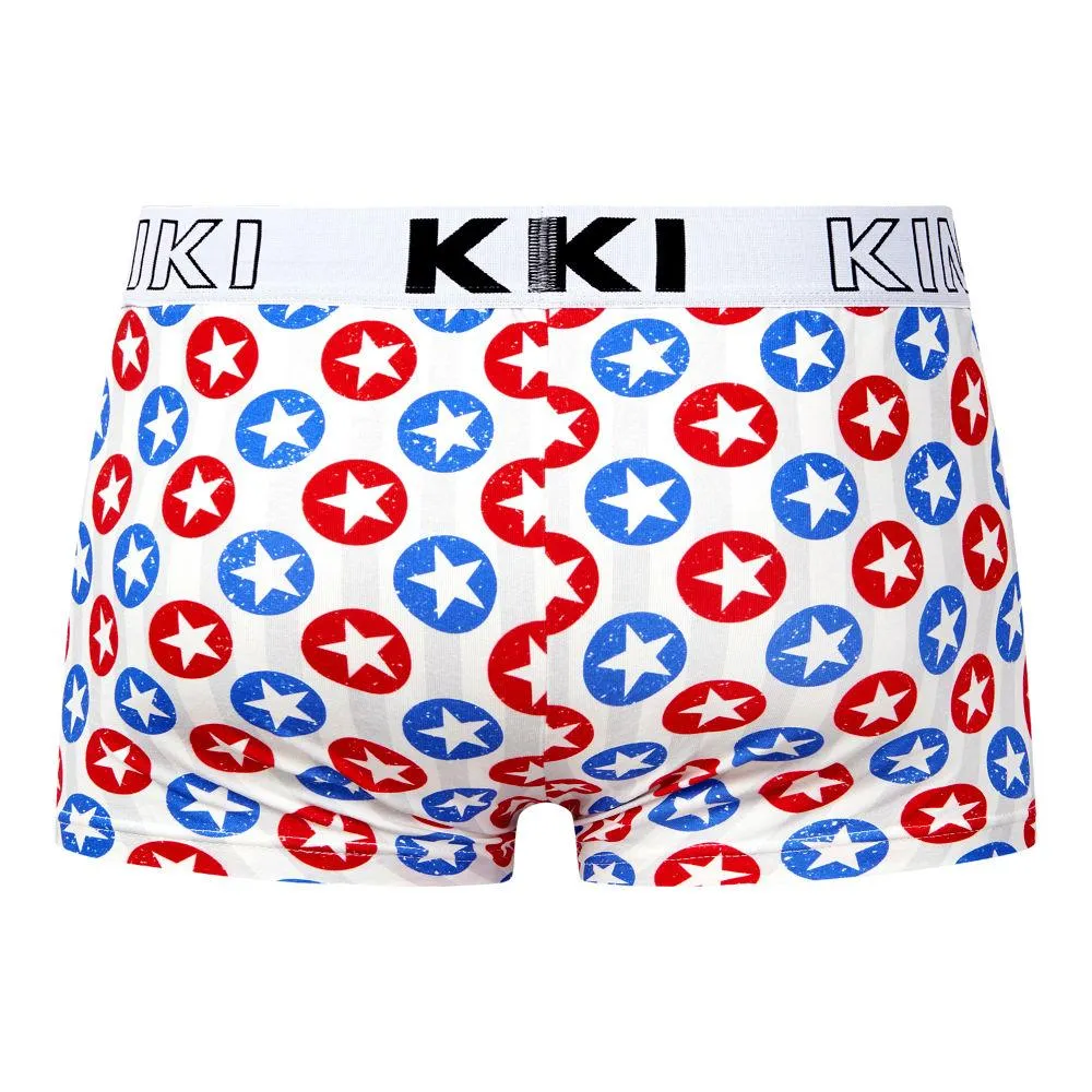 Cotton Printed Hipsters - Blue Rift