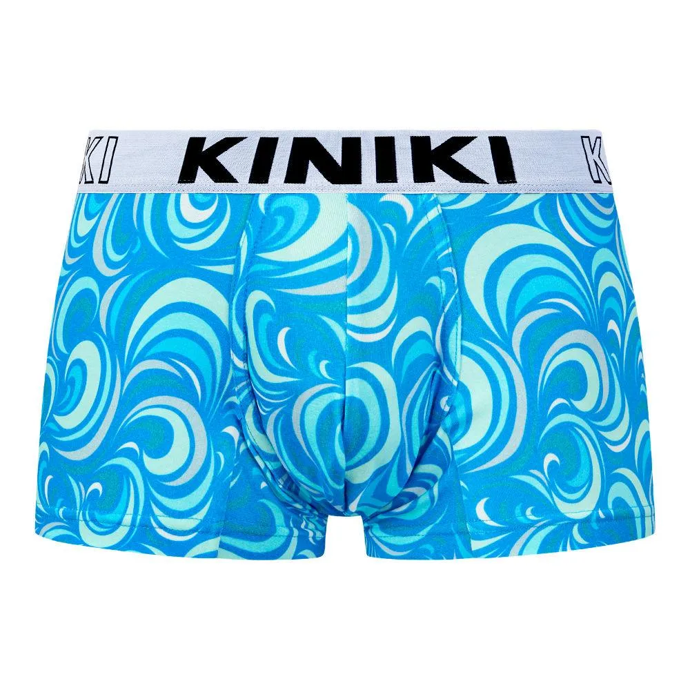 Cotton Printed Hipsters - Blue Rift