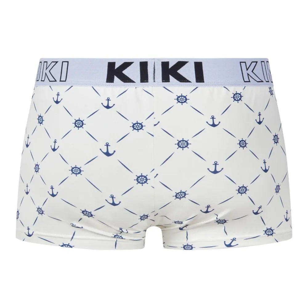 Cotton Printed Hipsters - Blue Rift