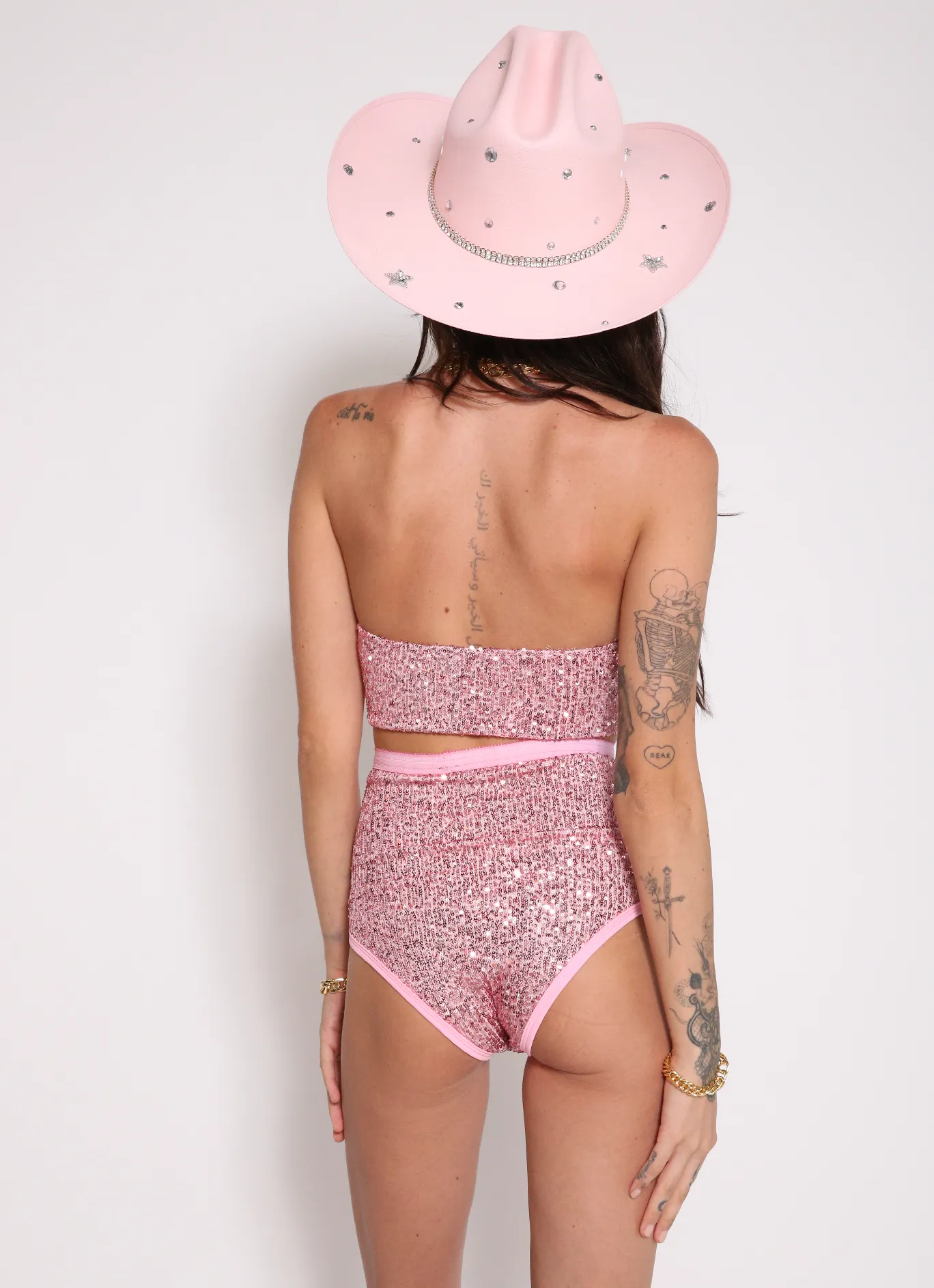 Disco Bottoms in Solid Sequin