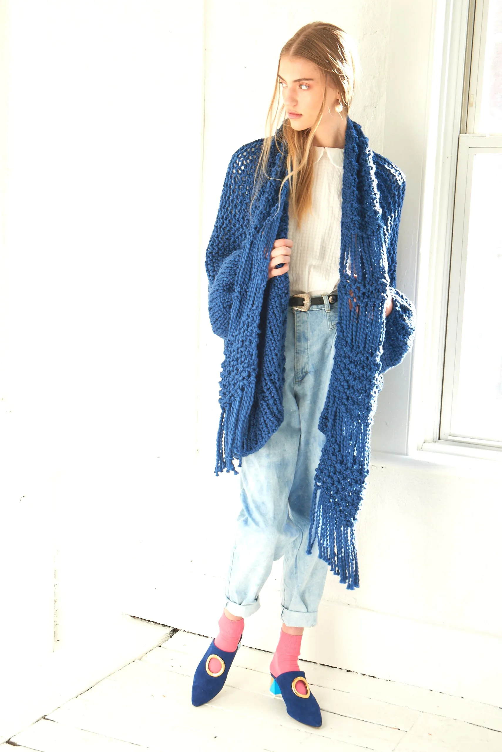 DIY Kit - Summer Fringe Scarf - Big Cotton