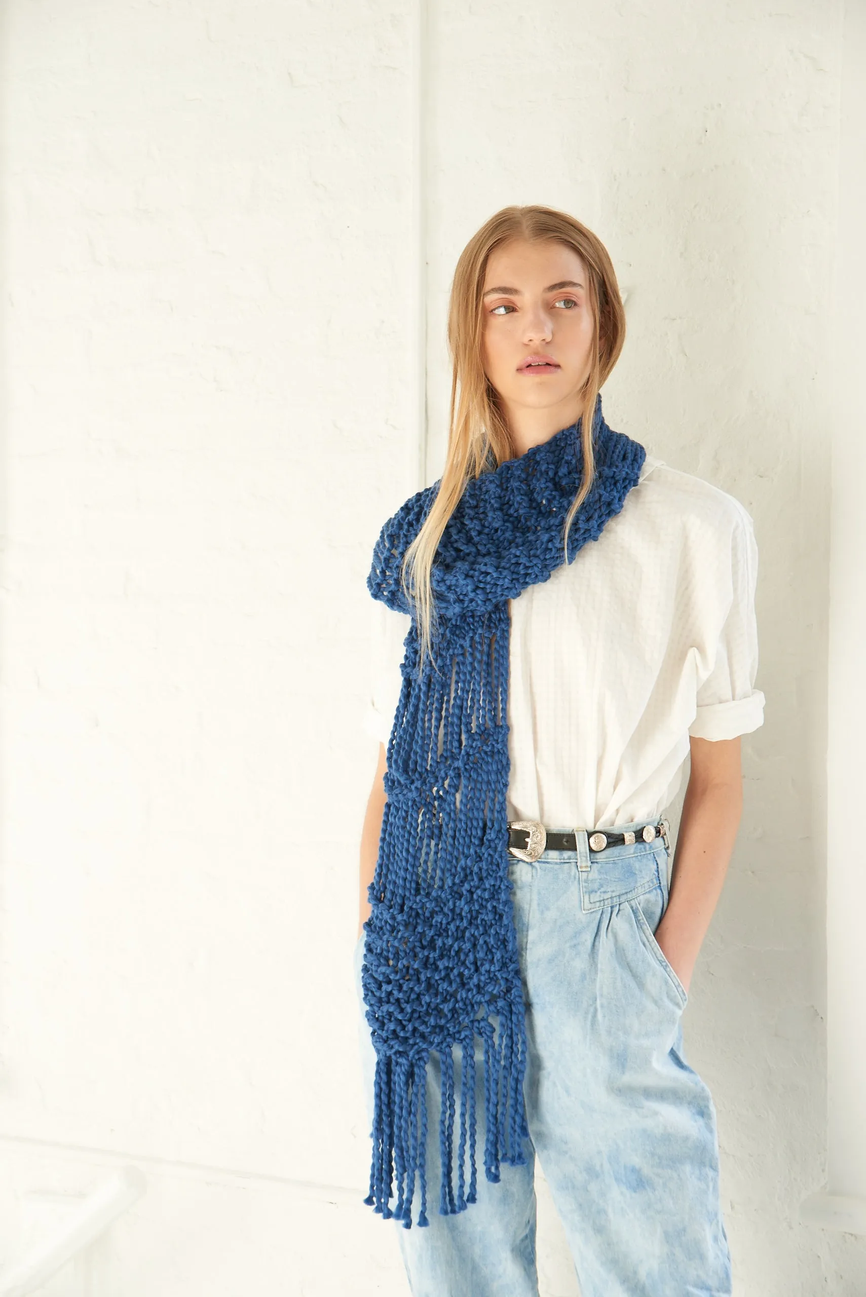 DIY Kit - Summer Fringe Scarf - Big Cotton