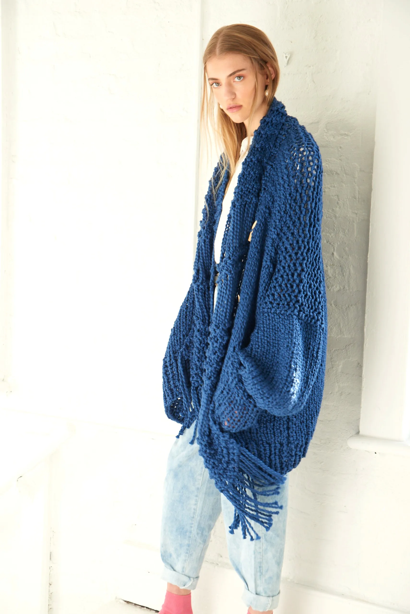 DIY Kit - Summer Fringe Scarf - Big Cotton