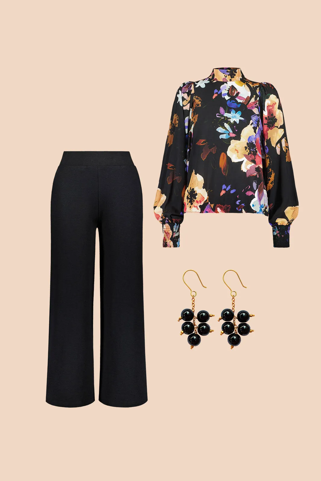 Empowering Outfit, Black Anemone