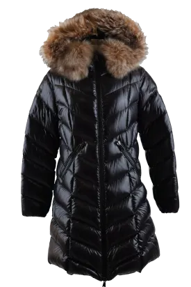 Fulmarre Long Down Coat W/ Fur Hood
