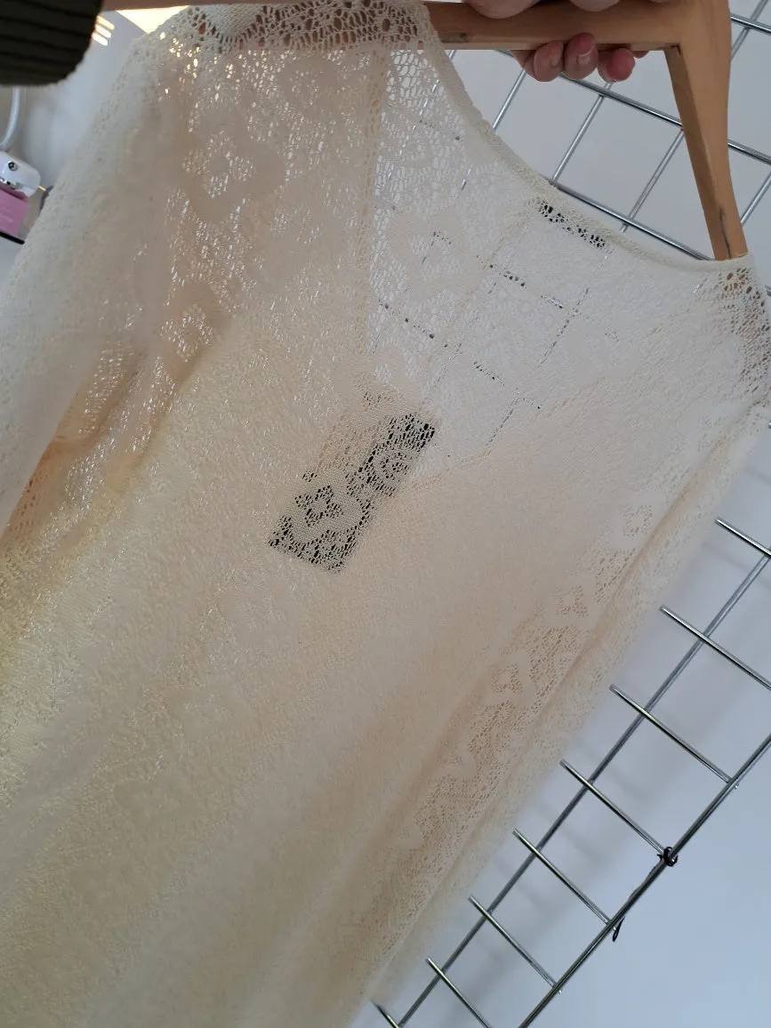 Funky Staff crochet look dress