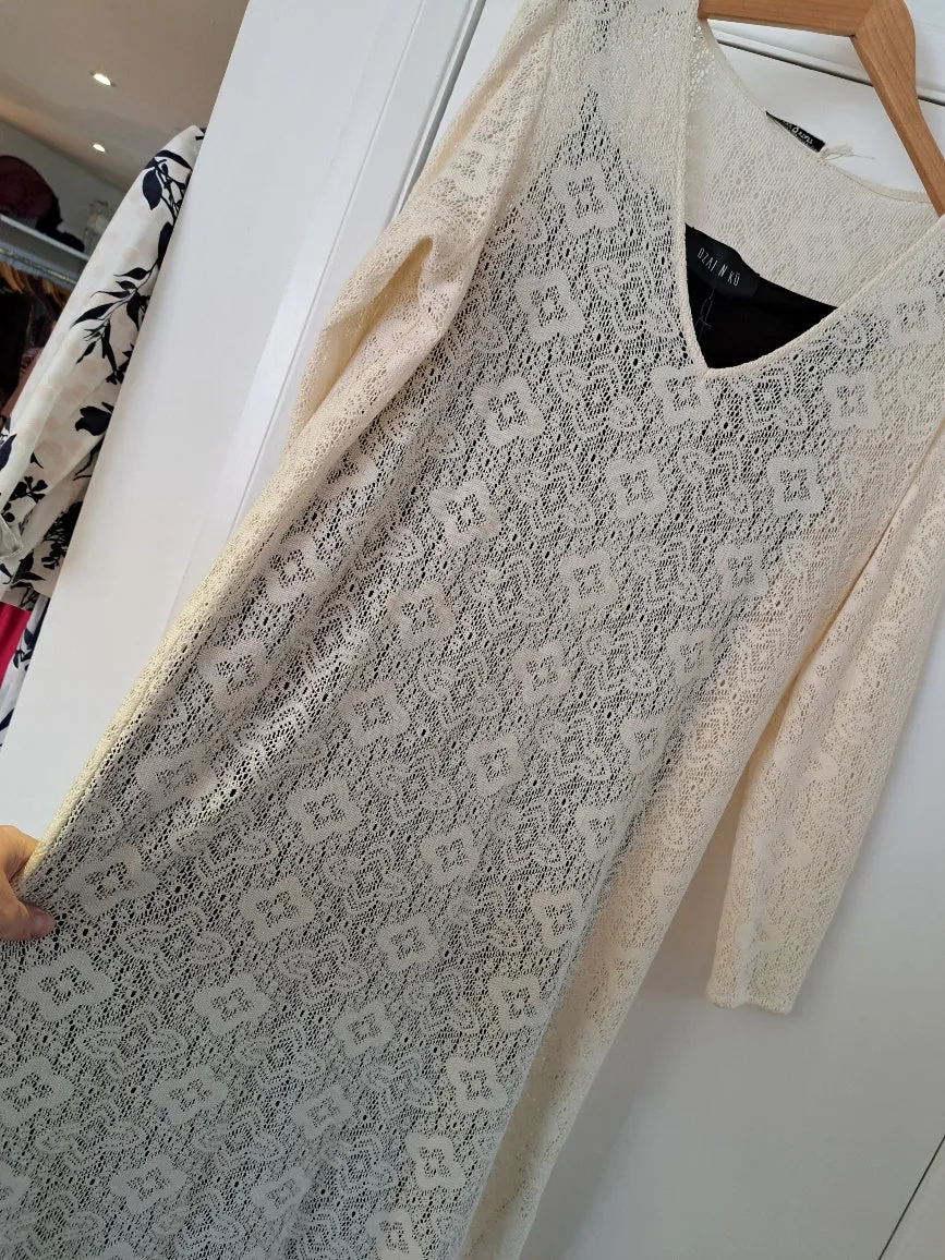 Funky Staff crochet look dress
