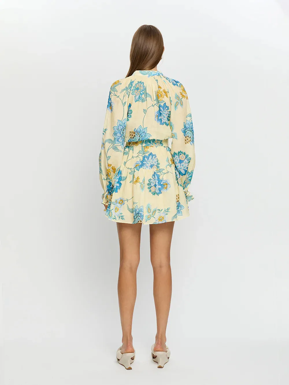 Giselle Blouson Mini Dress