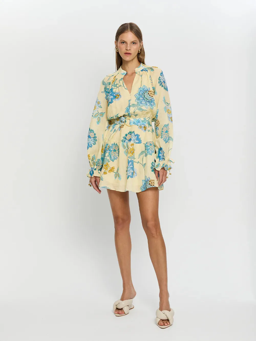 Giselle Blouson Mini Dress