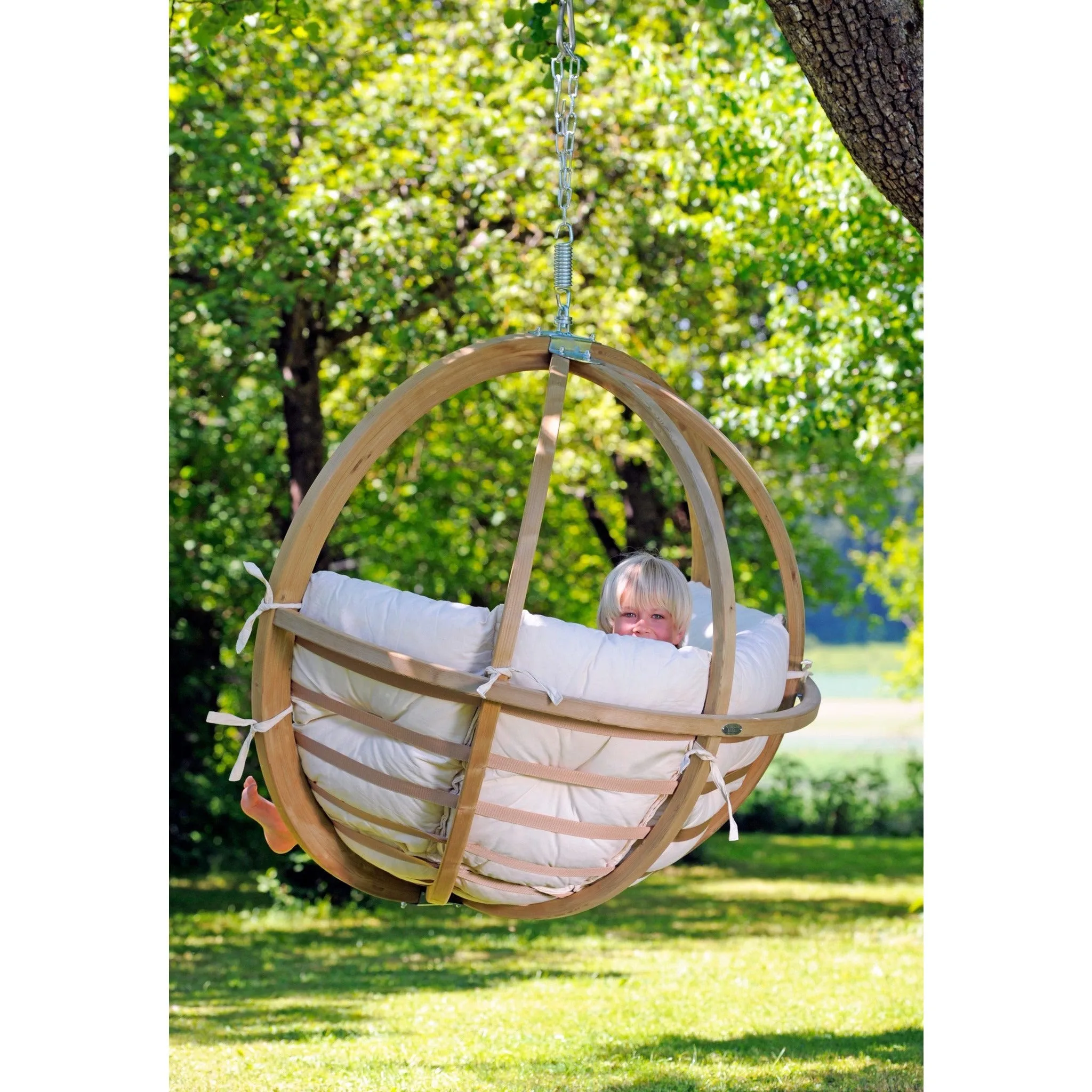 Globo Single Natura Hanging Chair