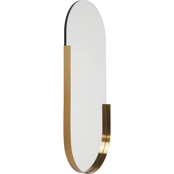 Hipster Brass Mirror