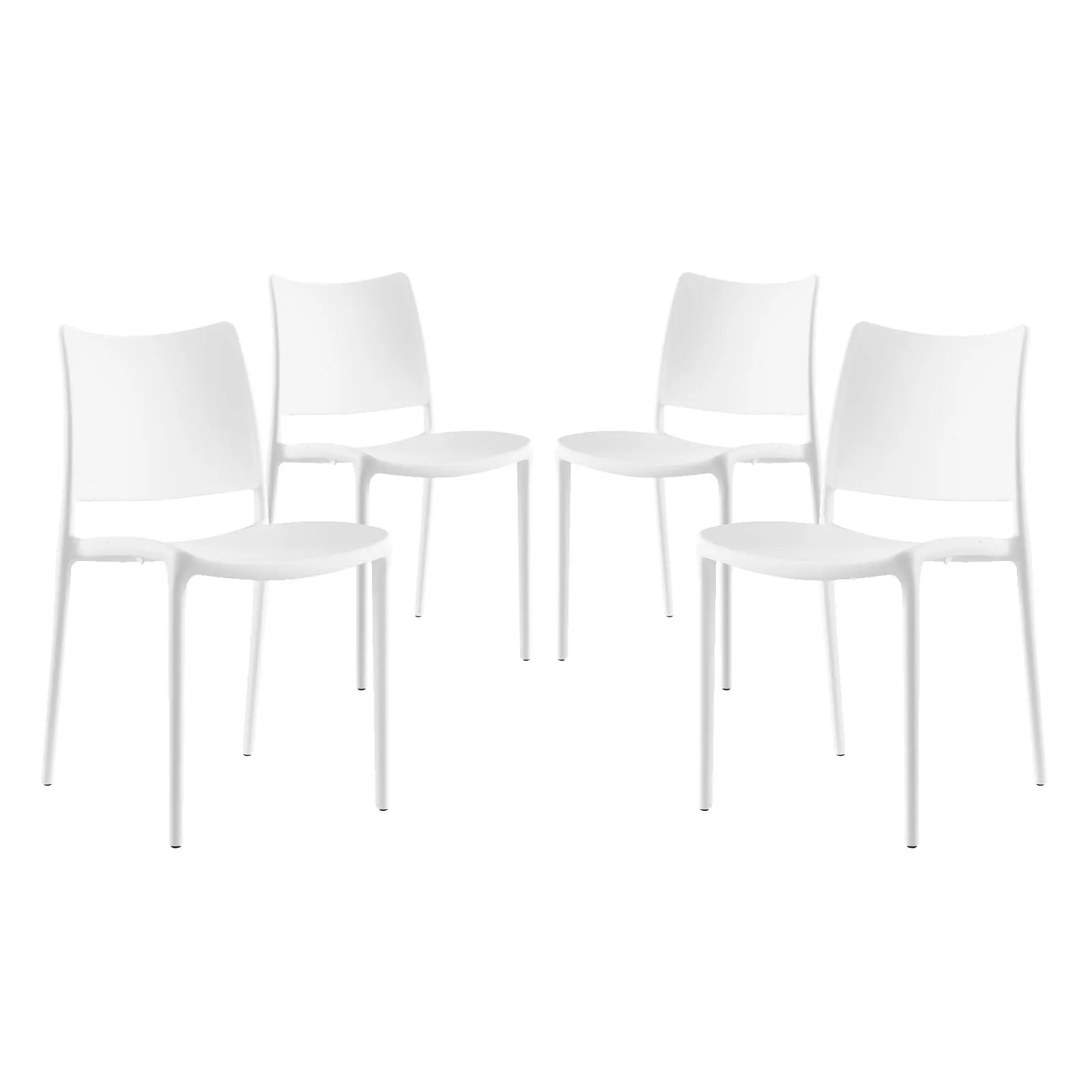 Hipster Dining Side Chair Set of 4 by Modway