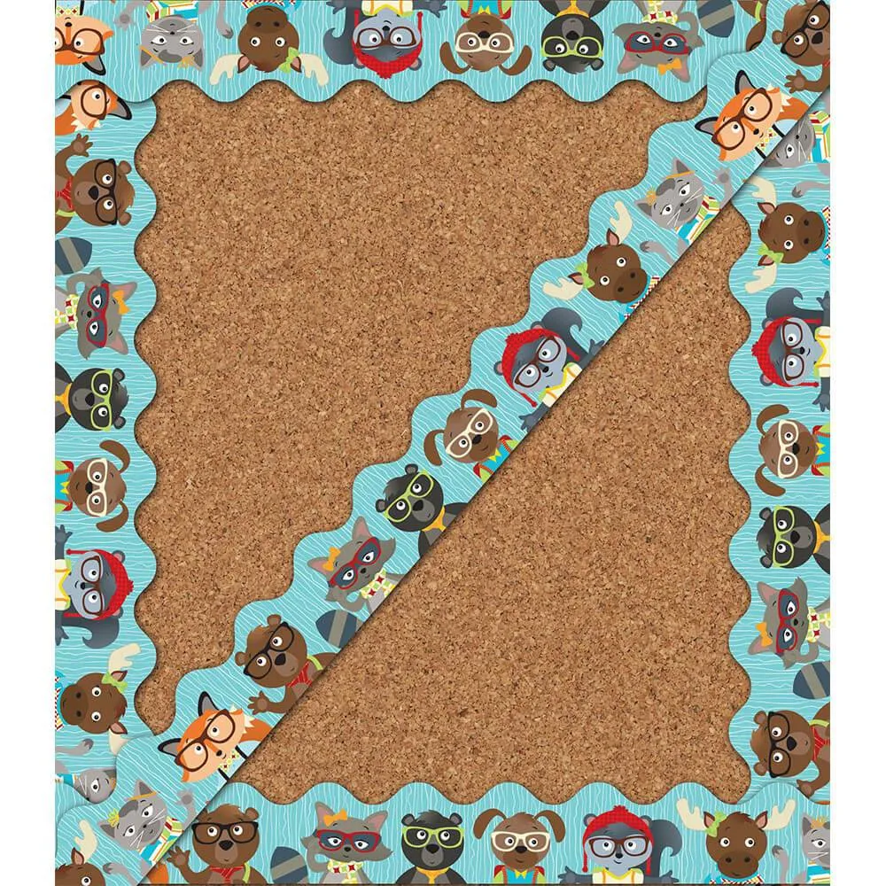 Hipster Pals Scalloped Borders