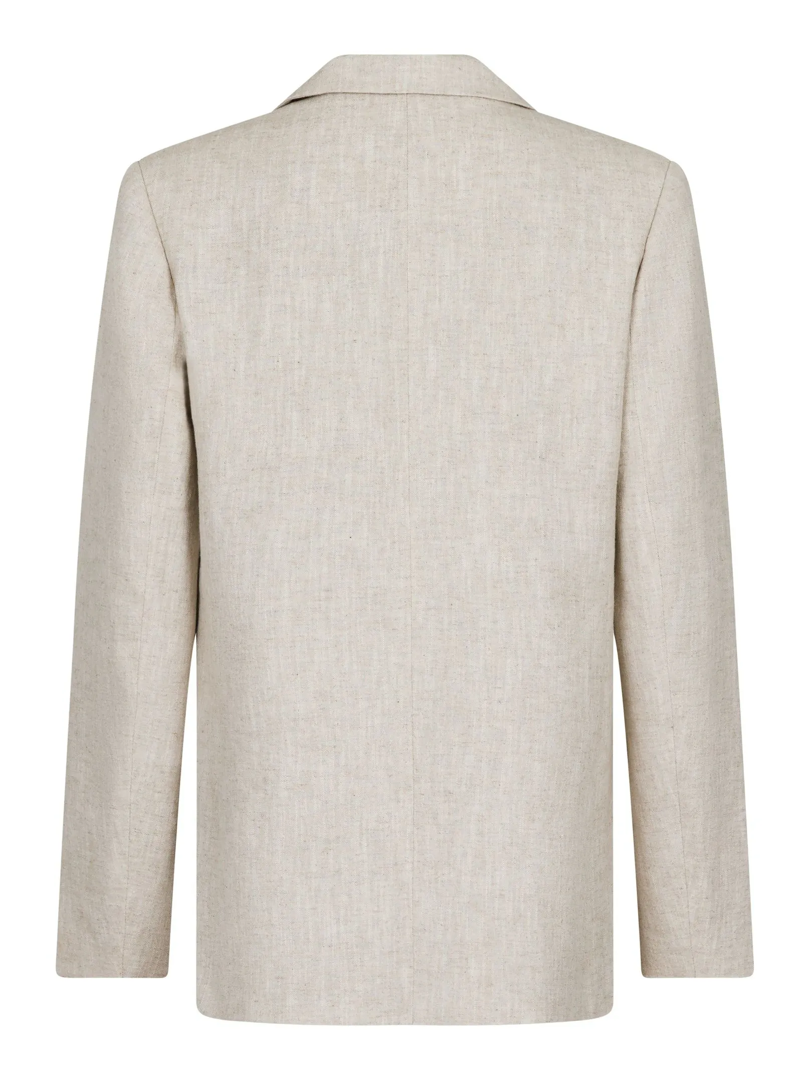 Jarmon Ramie Blazer - Natural