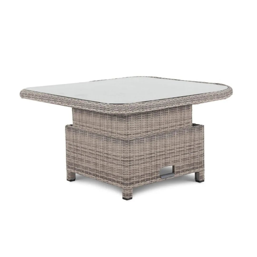 Kettler Palma Grande Corner Set High/Low Glass Table