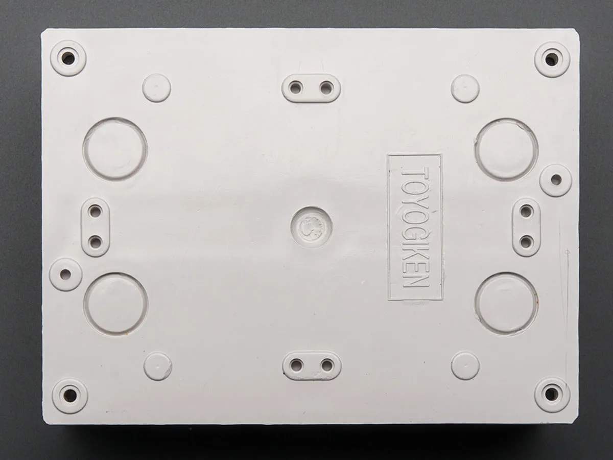 Large Plastic Project Enclosure - Weatherproof with Clear Top