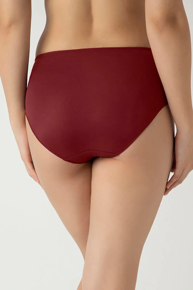 Luxe Support Hipster Panty - Windsor Wine