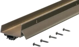 M-D DB003 Series 69554 Door Bottom with Drip Cap, 36 in L, 1-3/4 in W, 1-1/4 in H, Aluminum, Bronze :EA: QUANTITY: 1