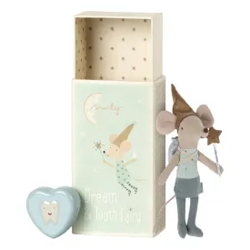 Maileg brother tooth fairy with tin blue 2022