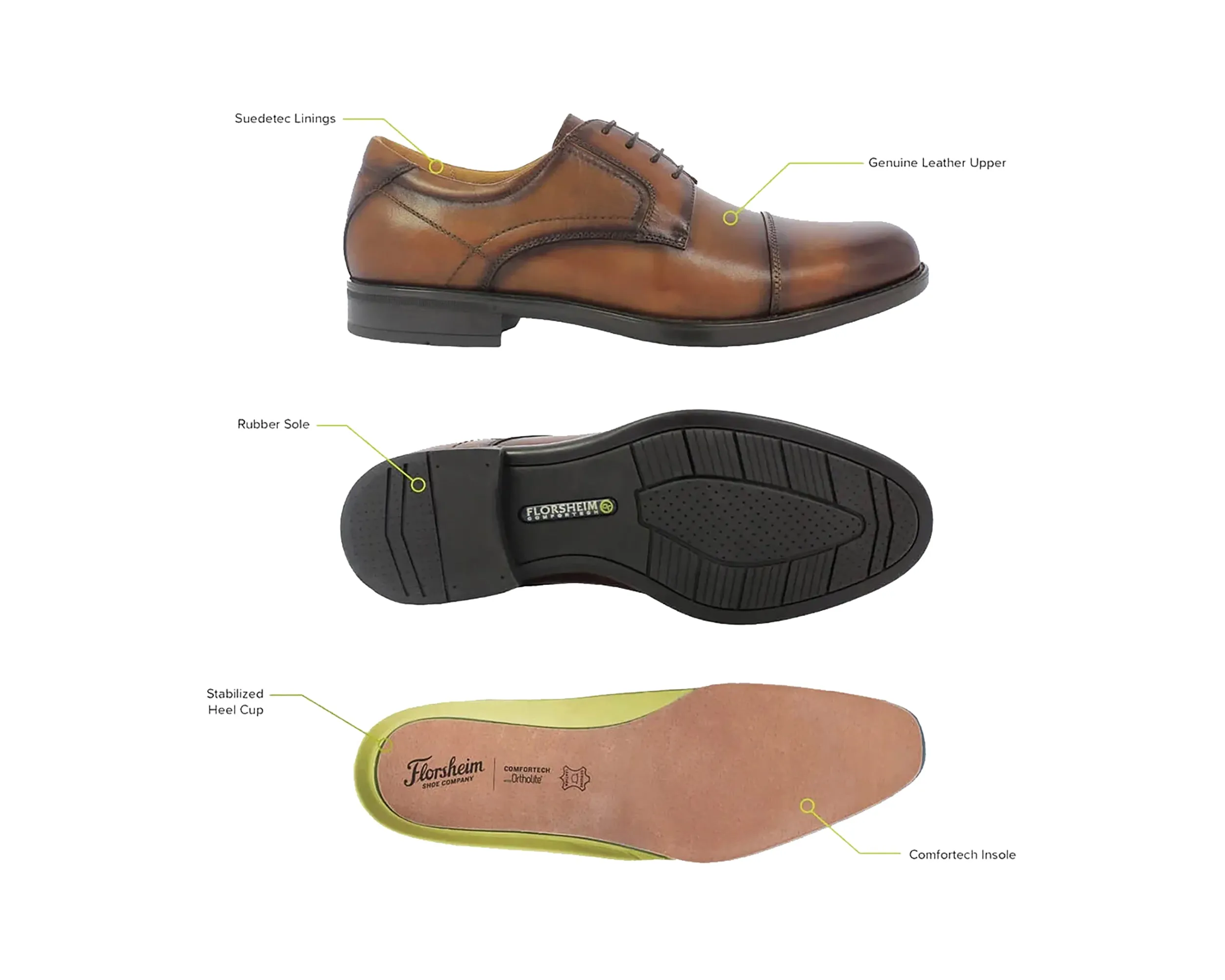 MEN`S MIDTOWN MOC TOE SLIP ON DRESS SHOE