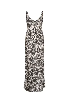 MIRABELLA SLIP DRESS- Black