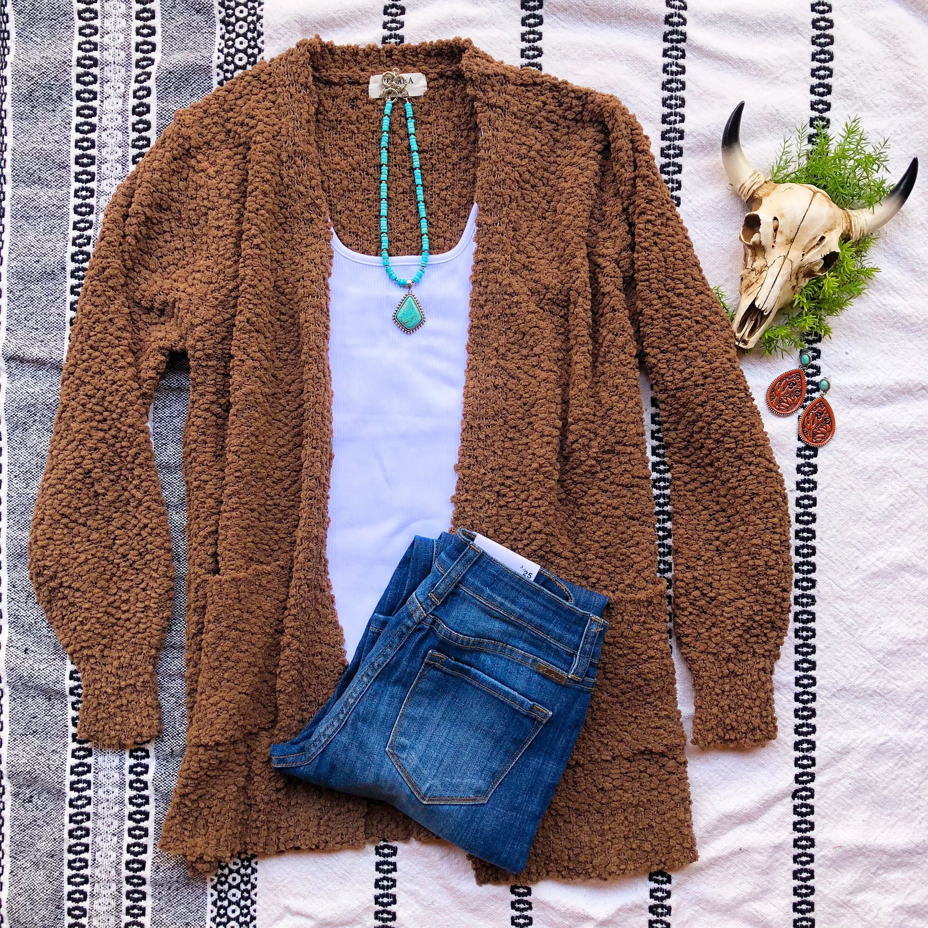 Mocha Cardigan