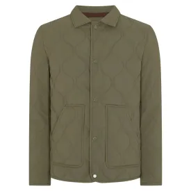 Noah Quilted Green Jacket