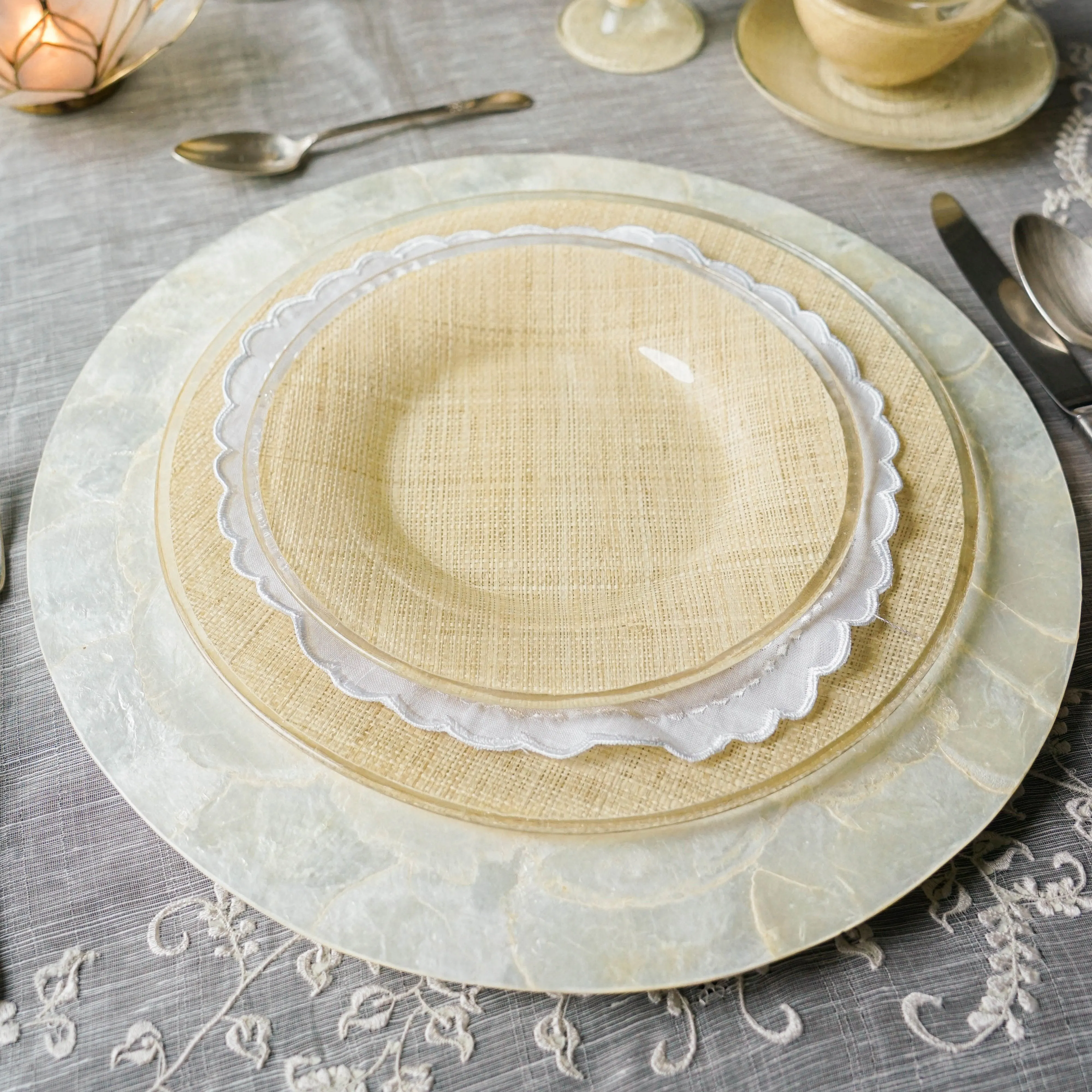 Ramie Doily