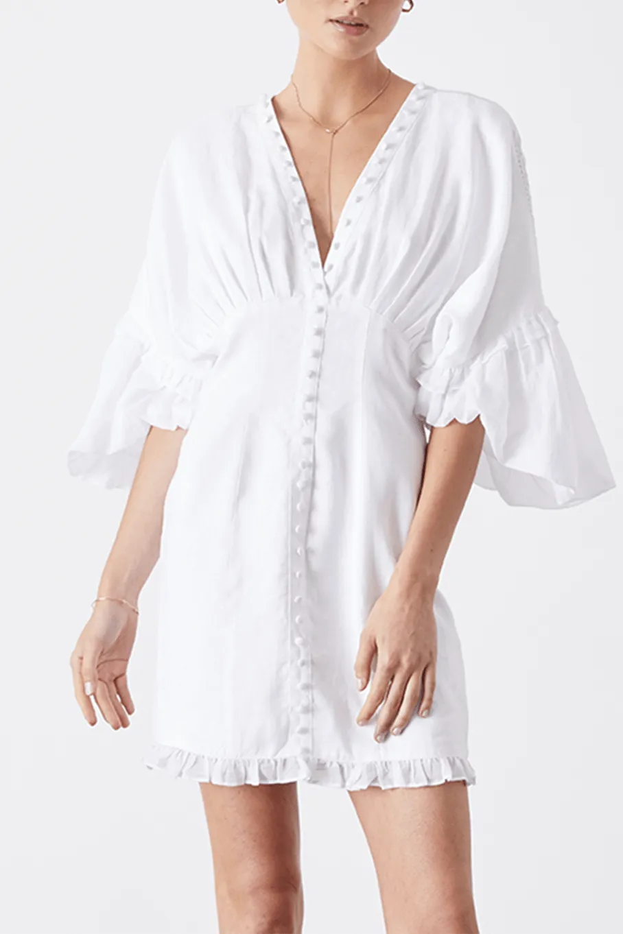 Taylor Linen Ramie Mini Dress